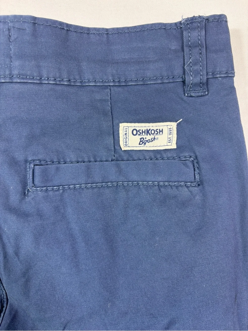 NWT OshKosh B'gosh Navy Blue Boys' Chino Pants | Size 6